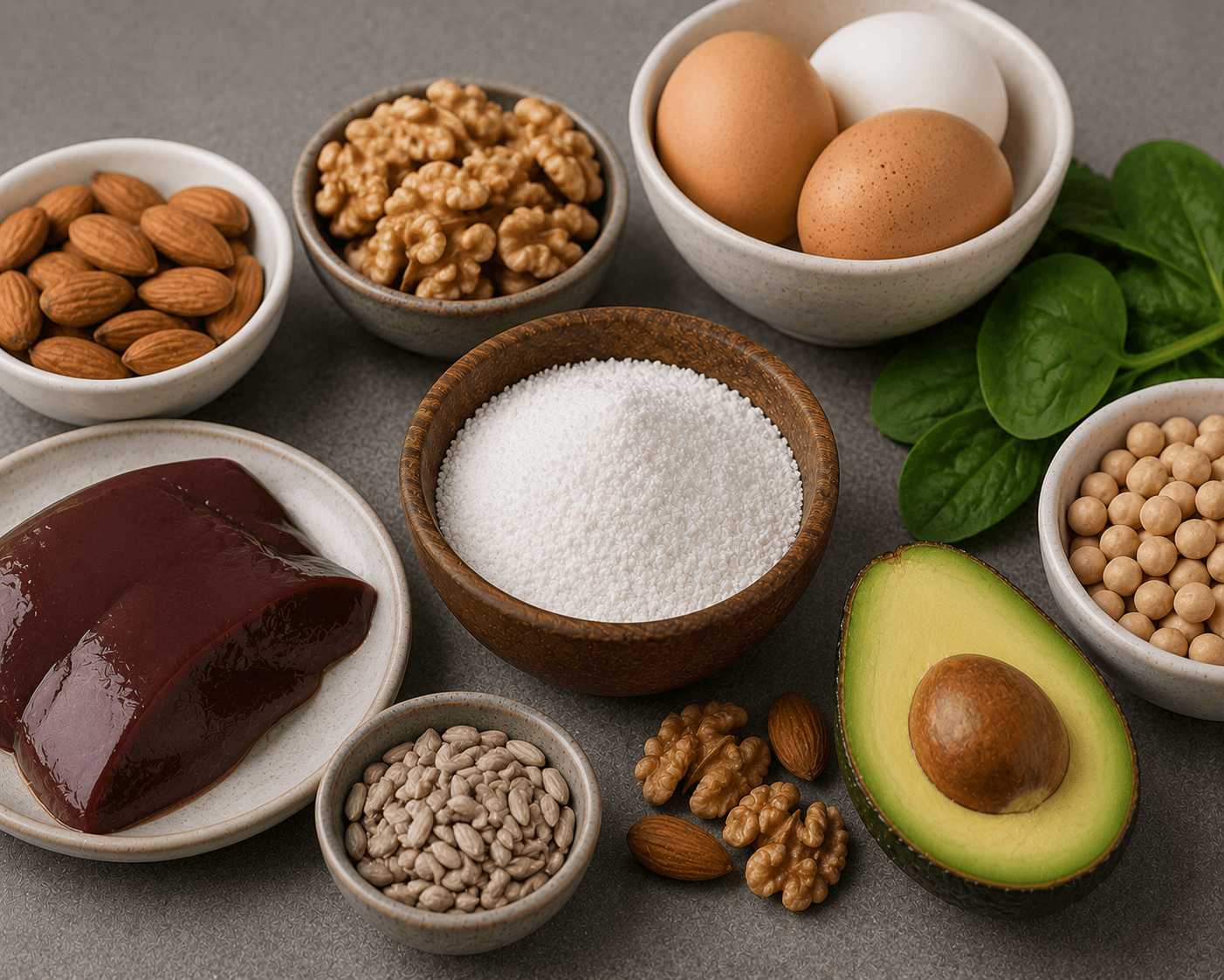 Biotin ingredient visual