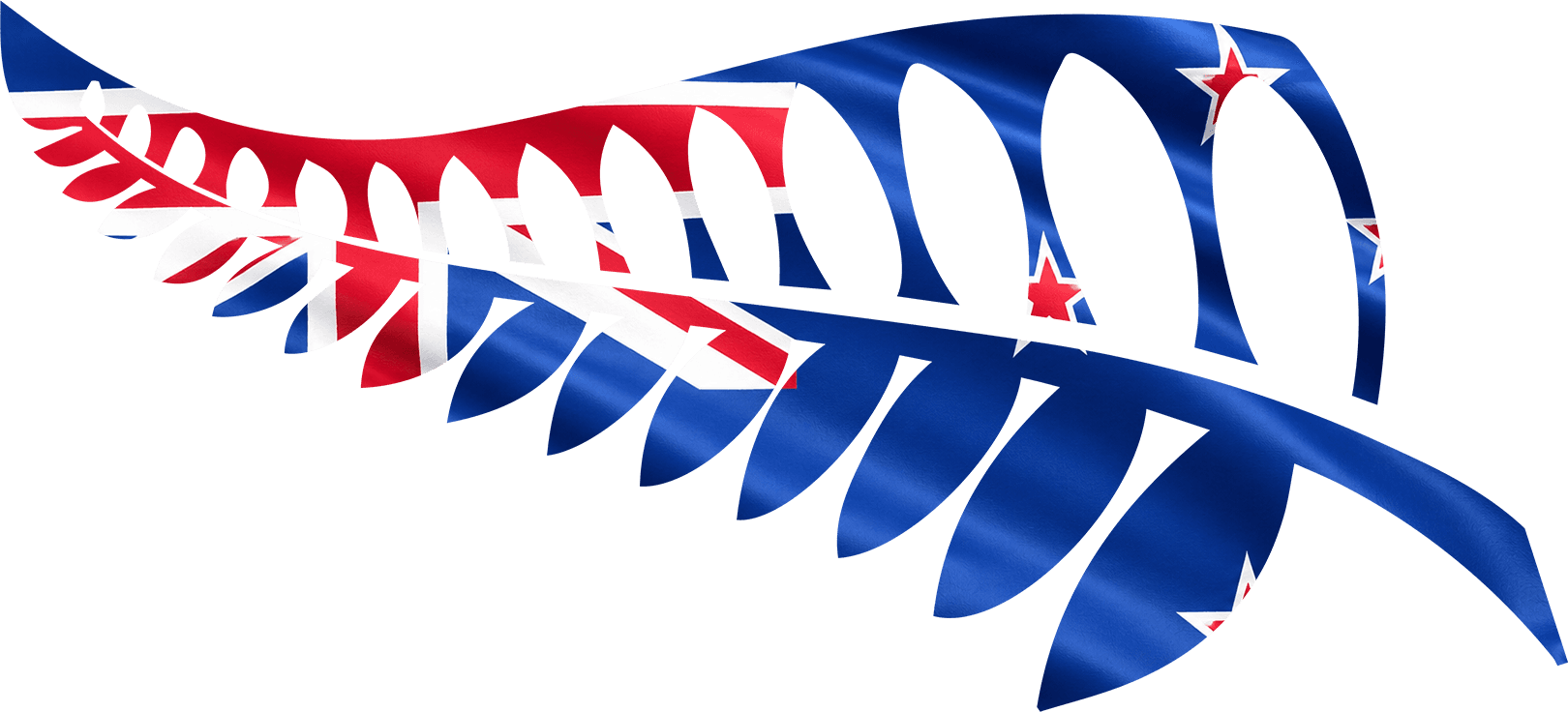 New Zealand flag fabric closeup