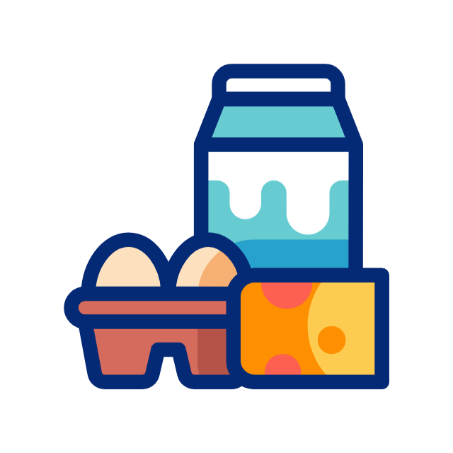 Animated calcium nutrient icon