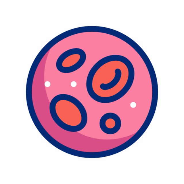 Animated iron nutrient icon